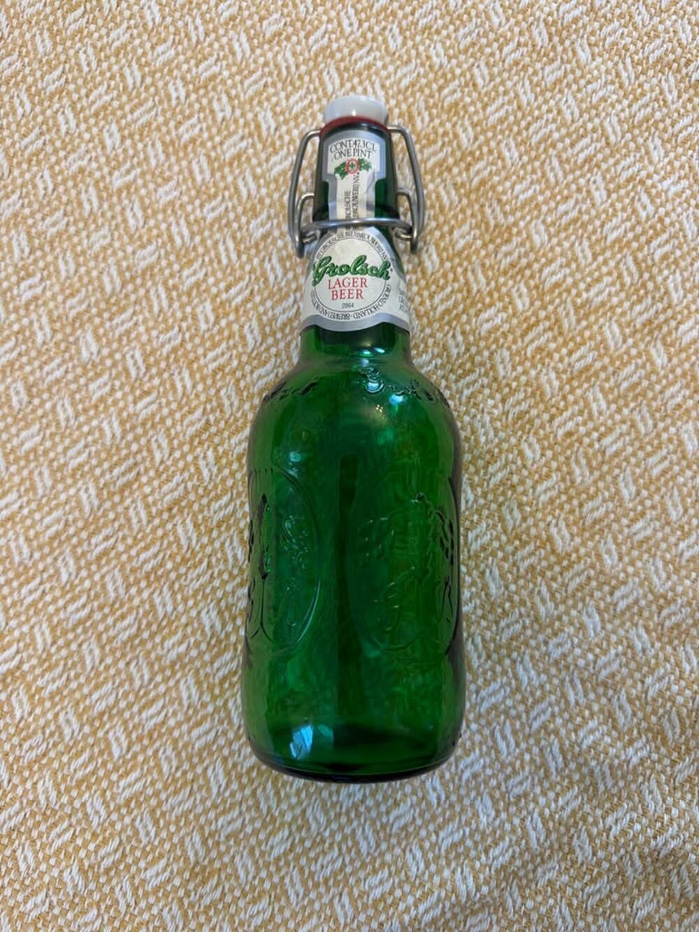 Peroni Lager Beer swing-top bottle